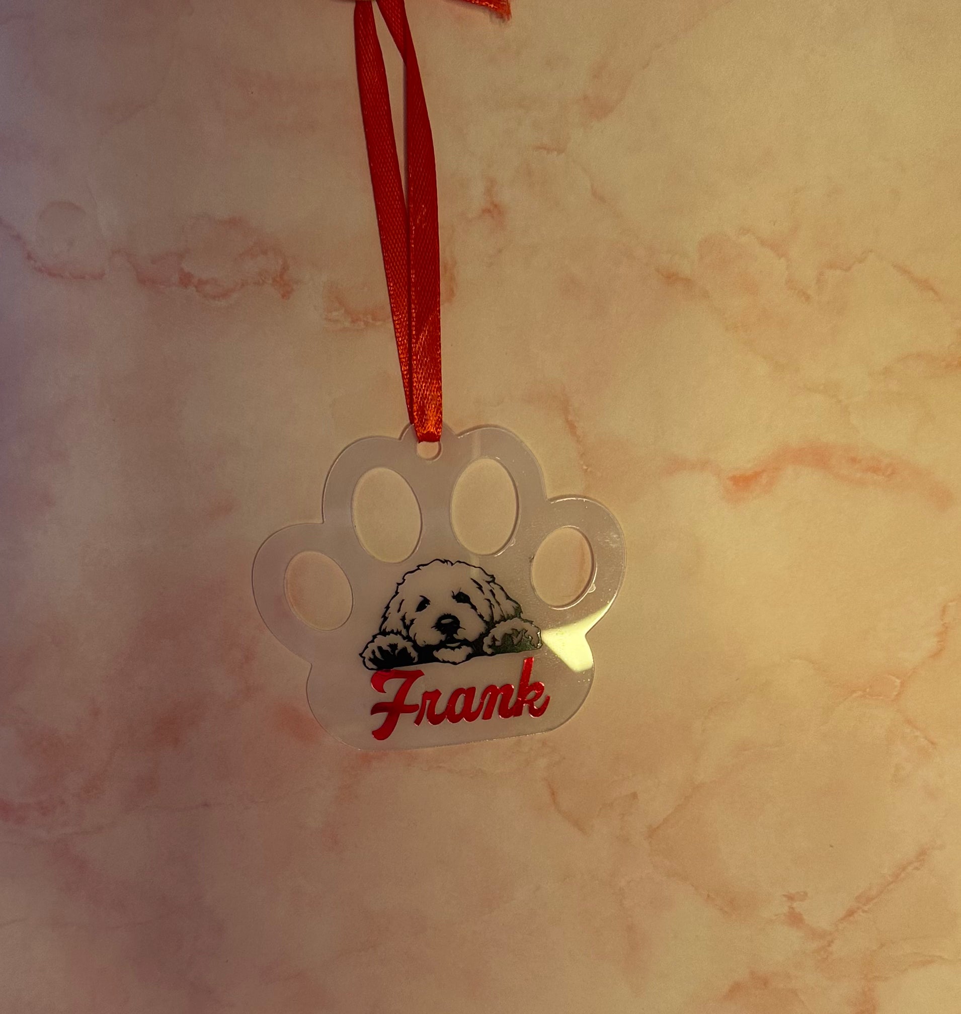 Cockapoo 2D bauble